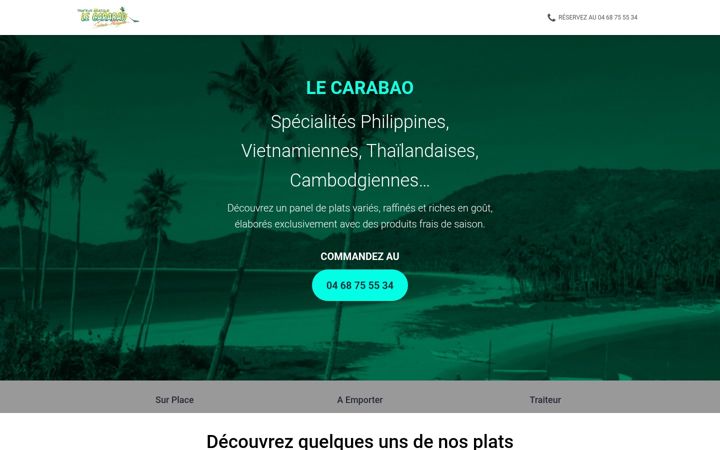Screenshot of lecarabao.com