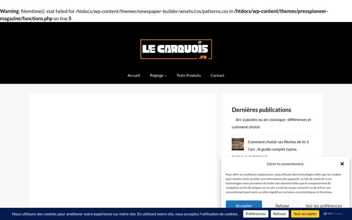Screenshot of lecarquois.fr