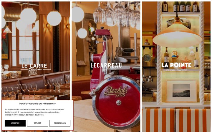 Screenshot of lecarre-bordeaux.fr