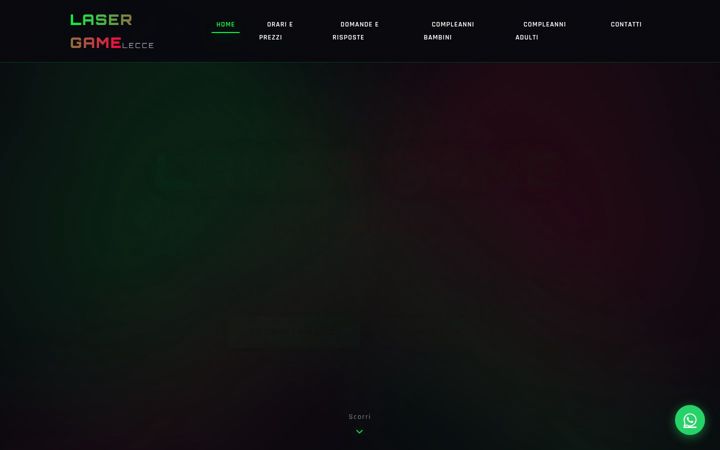 Screenshot of leccelasergame.it