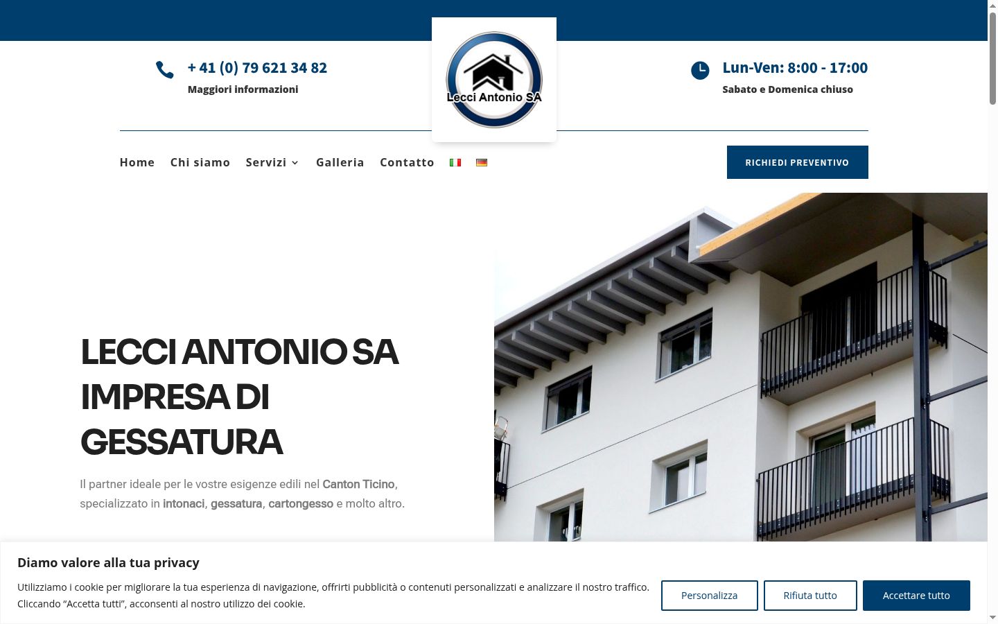 Screenshot tal-banner tal-kunsens muri qabel kwalunkwe interazzjoni