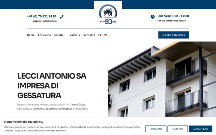 Screenshot of lecciantonio-sa.ch