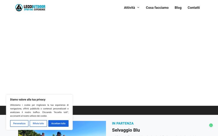 Screenshot of leccooutdoor.it