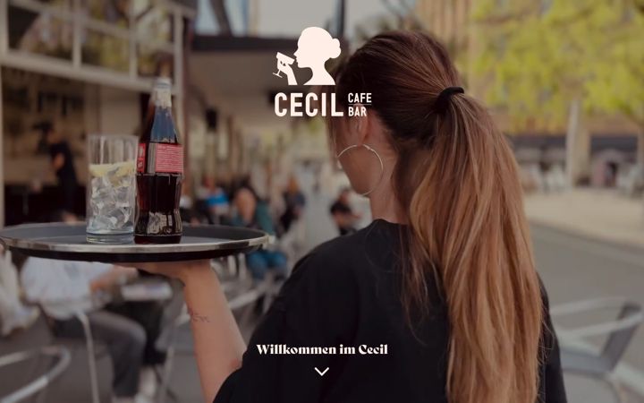 Screenshot of lececil.ch