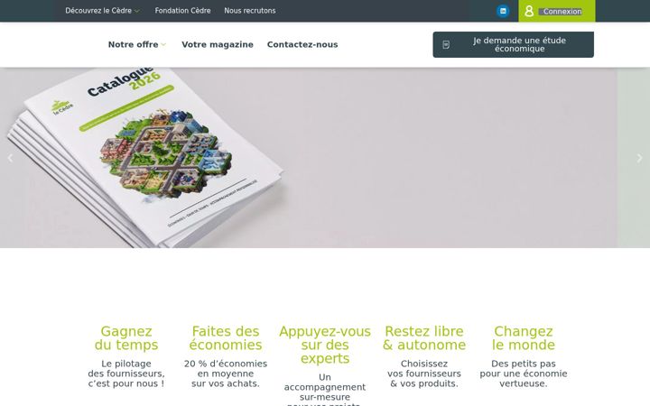 Screenshot of lecedre.fr