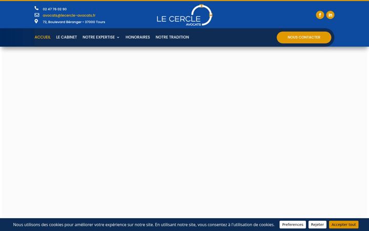 Screenshot of lecercle-avocats.fr