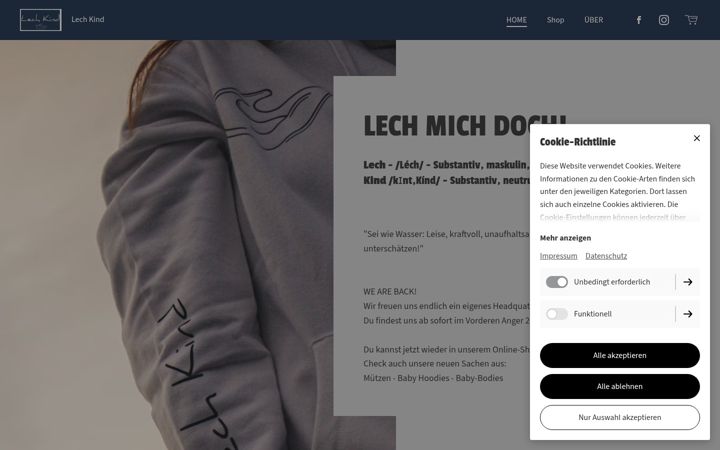 Screenshot of lech-kind.de
