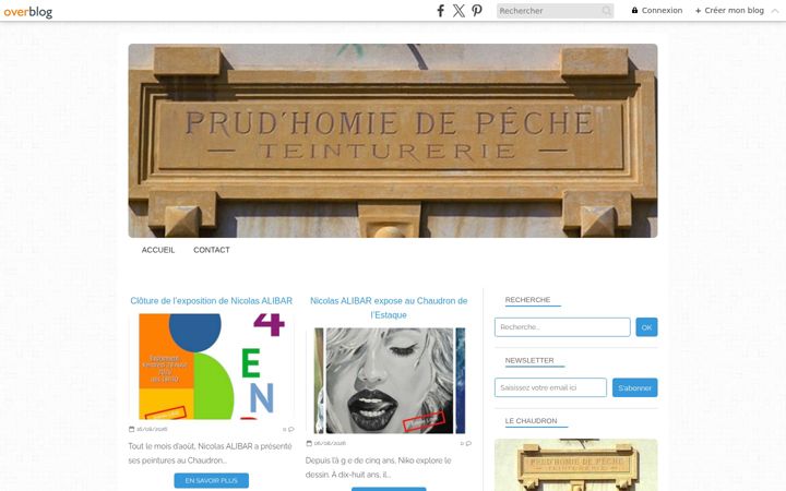 Screenshot of lechaudron-estaque.com