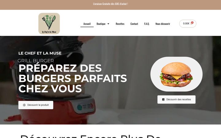 Screenshot of lechefetlamuse.fr
