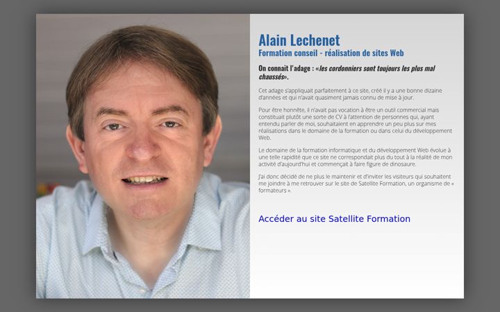 Screenshot of lechenet.fr