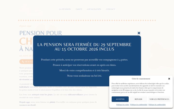 Screenshot of lechenildulac.fr