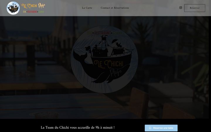 Screenshot of lechichiplage.com