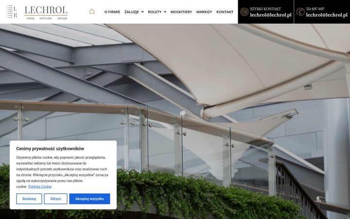 Screenshot of lechrol.waw.pl