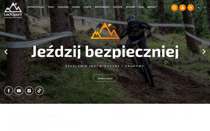 Screenshot of lechsport.pl