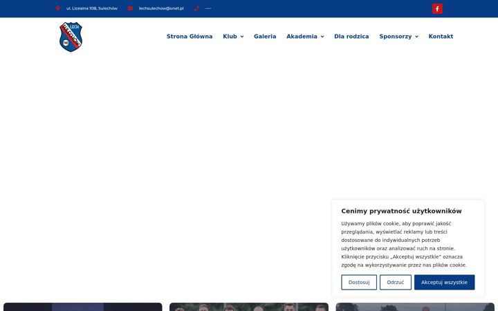 Screenshot of lechsulechow.pl