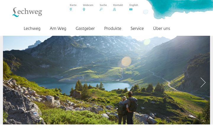 Screenshot of lechweg.com