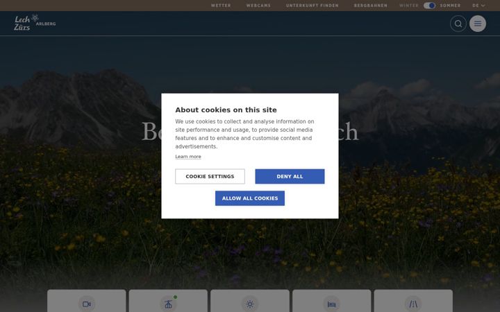 Screenshot of lechzuers.com