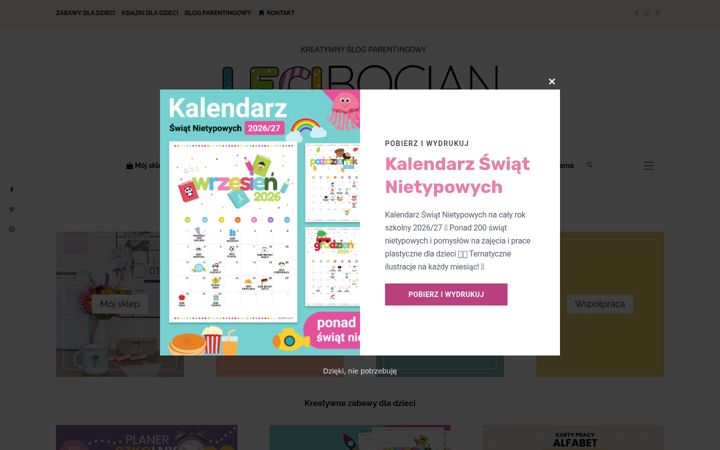 Screenshot of lecibocian.pl