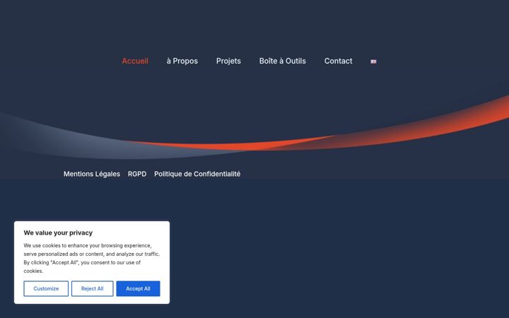 Screenshot of lecifir.fr