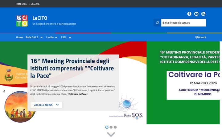 Screenshot of lecito.org