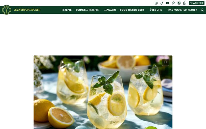 Screenshot of leckerschmecker.me