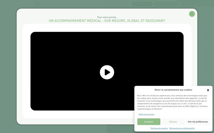 Screenshot of leclosdesacacias.fr