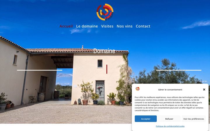 Screenshot of leclosdisidore.com
