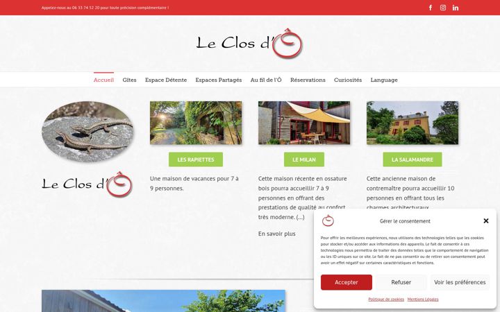 Screenshot of leclosdo.com