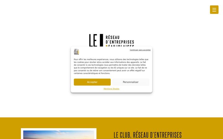 Screenshot of leclub-villefranche.fr