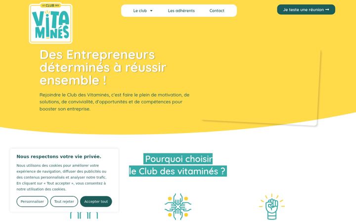 Screenshot of leclubdesvitamines.fr