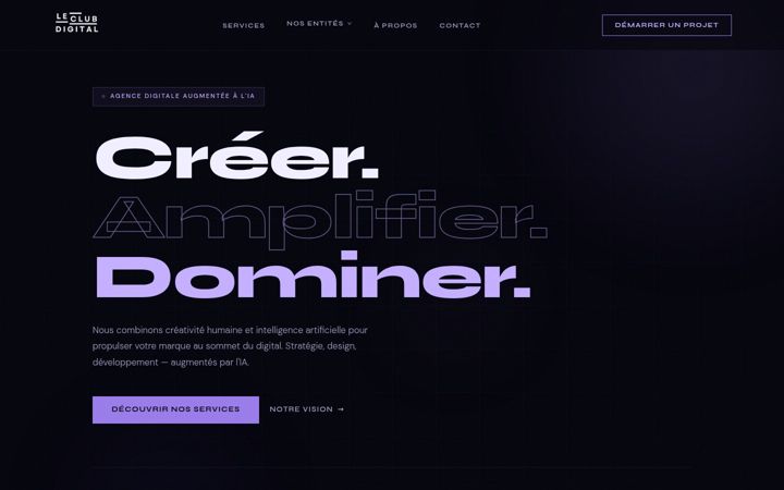 Screenshot of leclubdigital.com