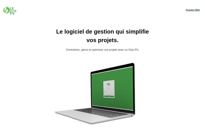 Screenshot of leclubpv.fr
