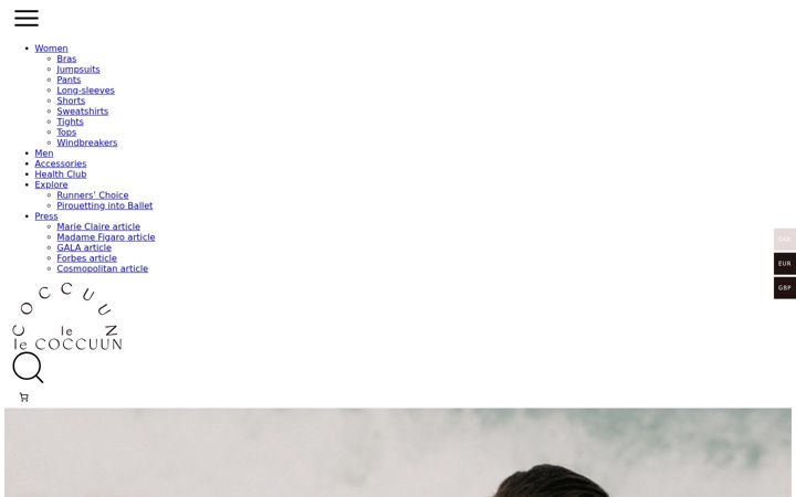 Screenshot of lecoccuun.com