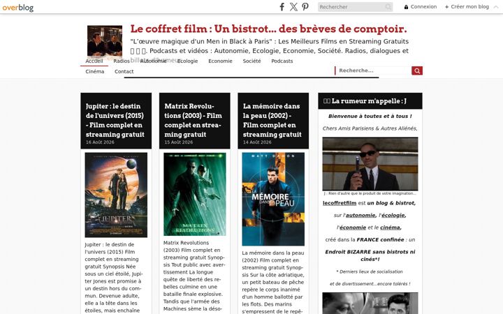 Screenshot of lecoffretfilm.com