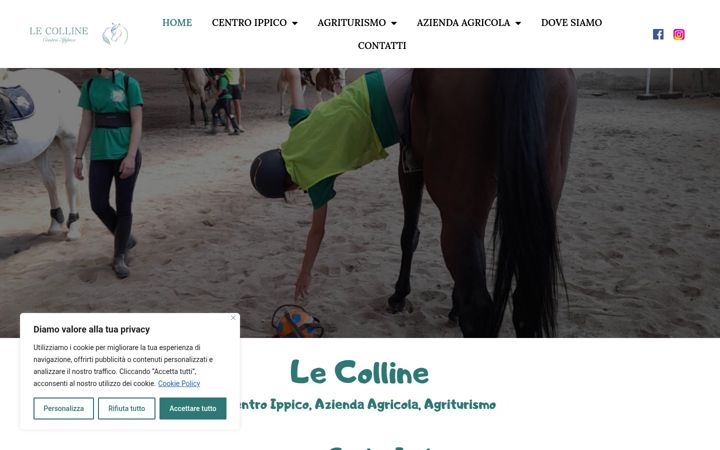 Screenshot of lecollinebergamo.com