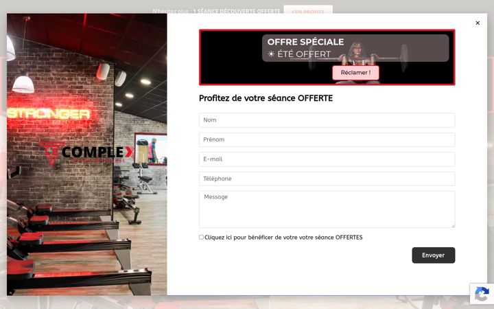 Screenshot of lecomplex-bures.fr