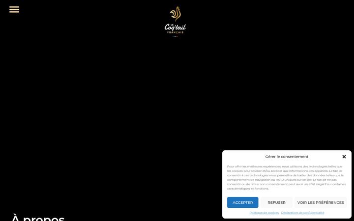Screenshot of lecoqtailfrancais.com