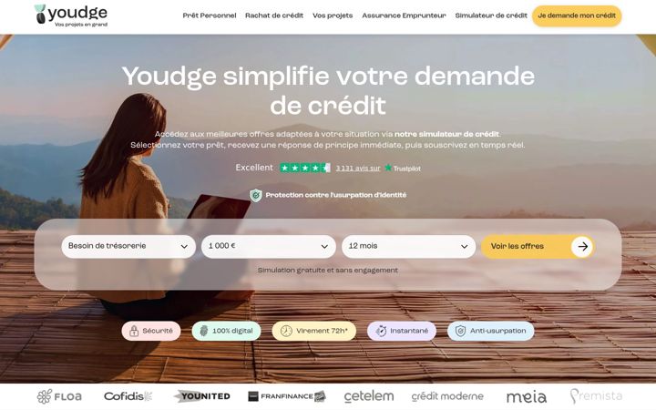 Screenshot of lecreditmalin.fr