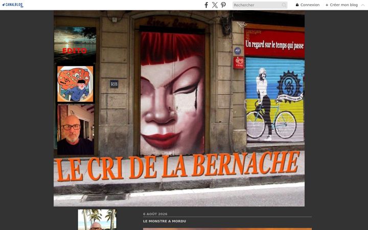 Screenshot of lecridelabernache.com