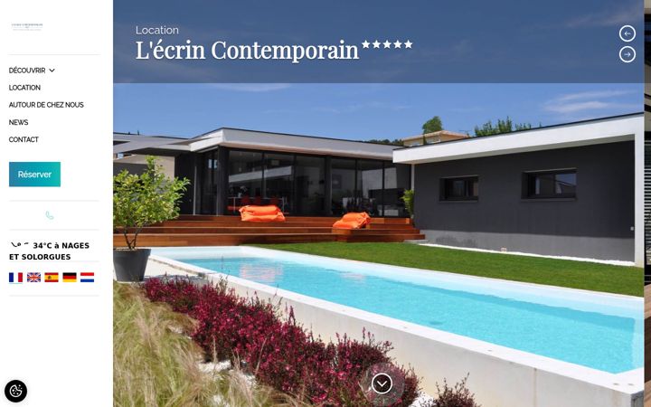 Screenshot of lecrincontemporain.com