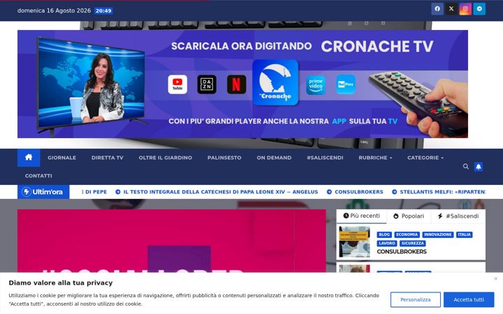 Screenshot of lecronachelucane.it