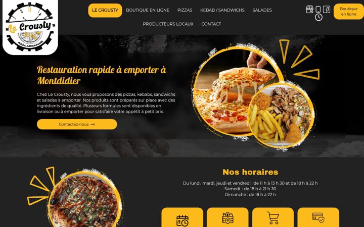 Screenshot of lecrousty-montdidier.com
