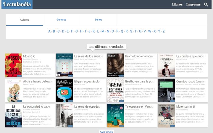 Screenshot του lectulandia.co