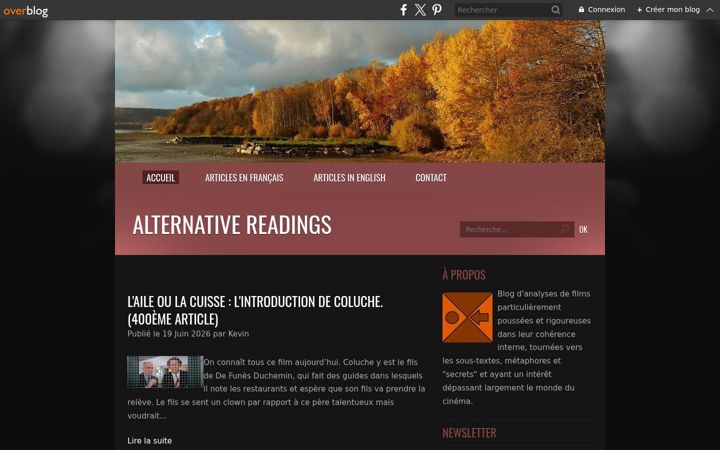 Screenshot of lecturesalternatives.fr