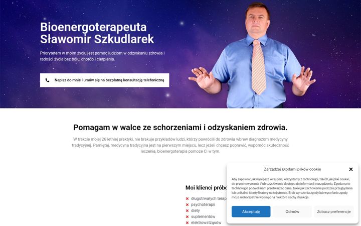 Screenshot of lecznaturalnie.com