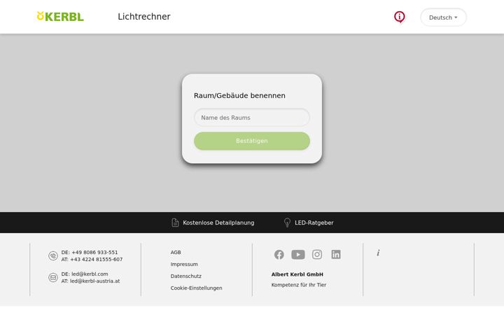 Screenshot of led-configurator.com