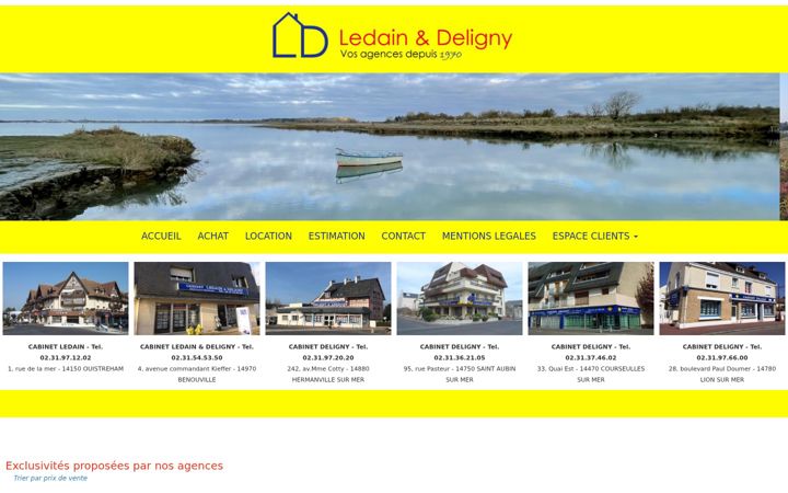 Screenshot of ledain-deligny.com