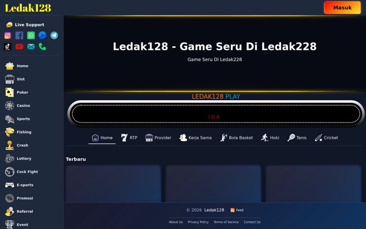 Screenshot of ledak128.it.com