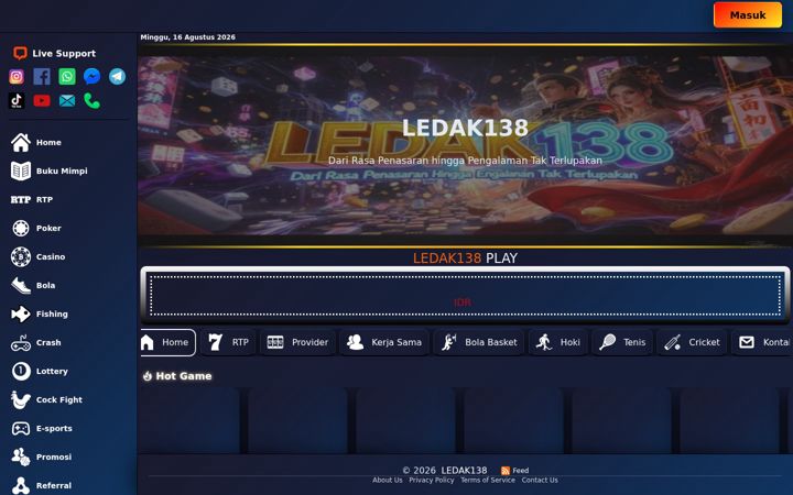 Screenshot of ledak138.it.com