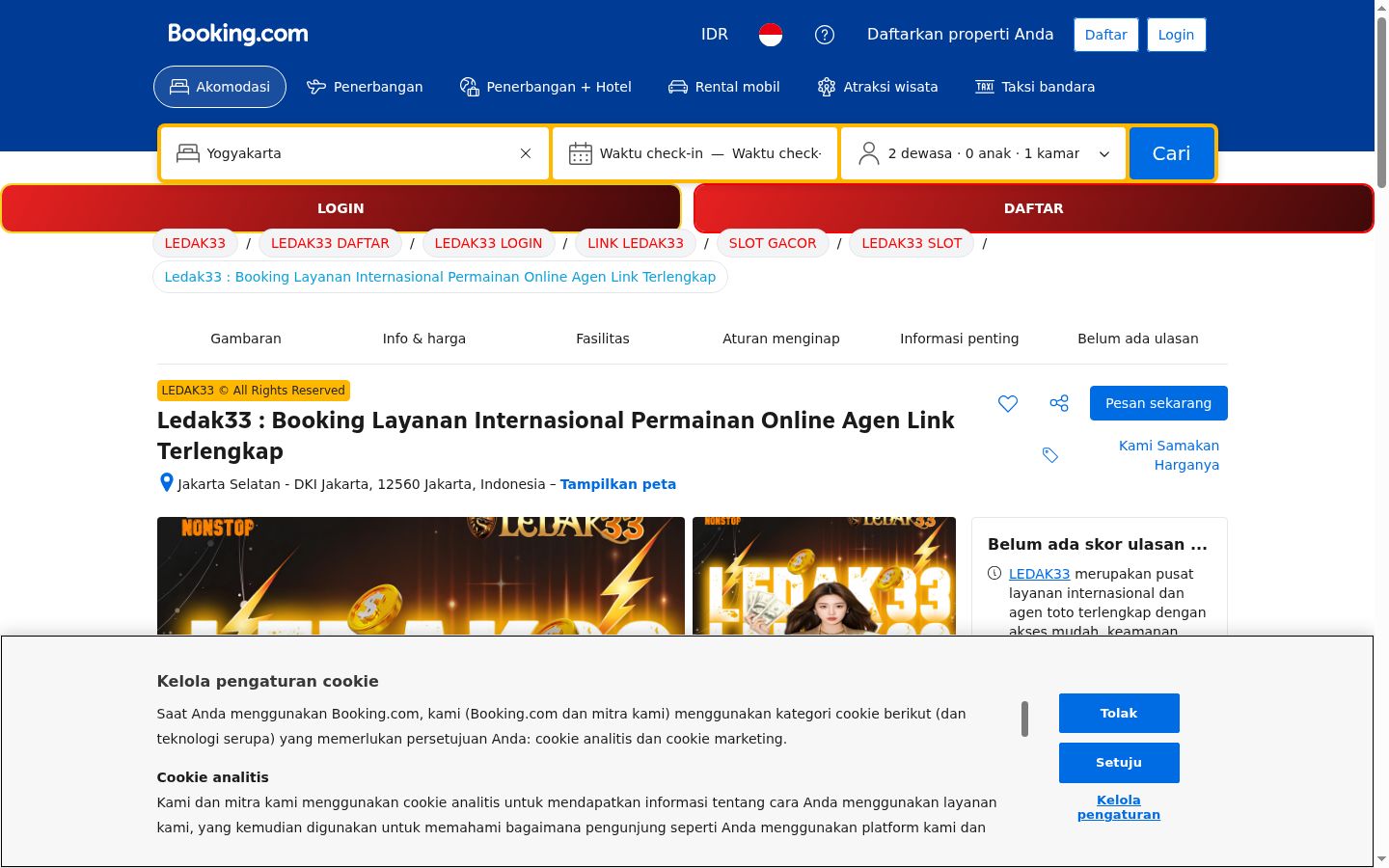 Sutikimo reklamjuostės, rodytos prieš bet kokią sąveiką, ekrano kopija